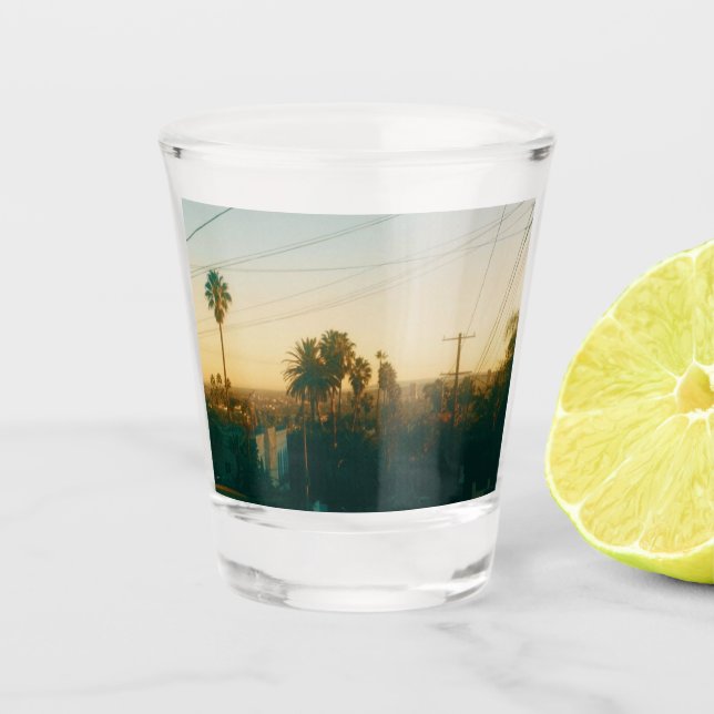 Copo De Shot Hora do ouro em Hollywood Ocidental (Frente)