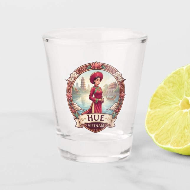 Copo De Shot Hue Vietnã (Frente)