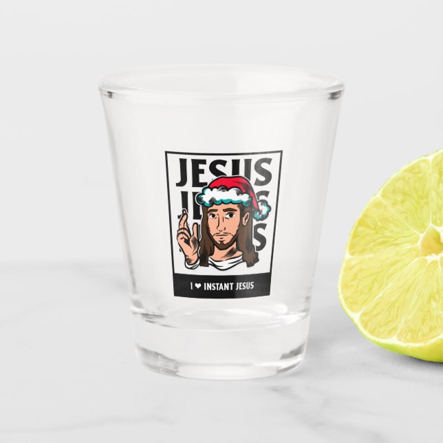 COPO DE SHOT I LOVE JESUS (Frente)