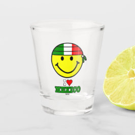 COPO DE SHOT I LOVE MEXICO SHOT GLASS