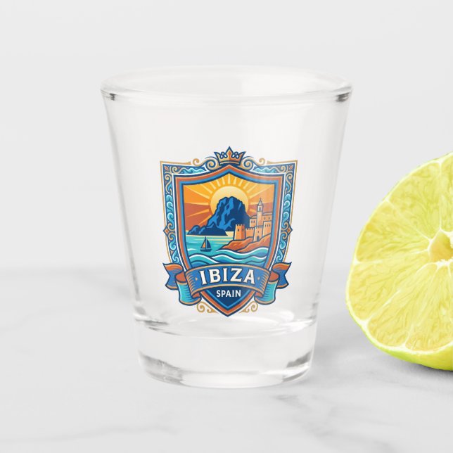 Copo De Shot Ibiza Espanha (Frente)