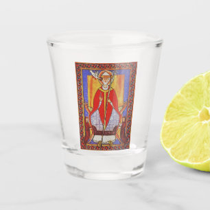 Copo De Shot Ícone medieval de São Gregório Magno