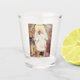 Copo De Shot Ícone Ortodoxo da Ressurreição da Anastase