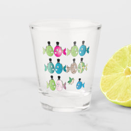 Copo De Shot Il pesce che amava l' uccellino