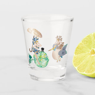 Copo De Shot Il pesce che amava l' uccellino