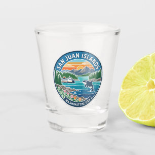 Copo De Shot Ilhas San Juan EUA