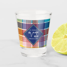 Copo De Shot Ilhas Virgens Americanas St. Thomas USVI Madras Ca