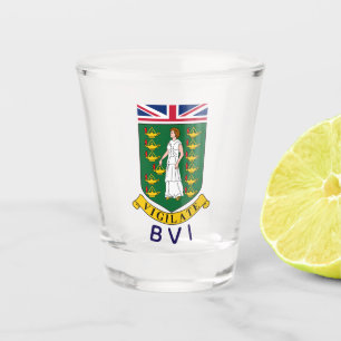 Copo De Shot Ilhas Virgens Britânicas