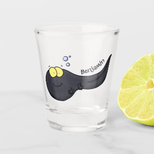 Copo De Shot Imagem de desenho animado de girino divertido