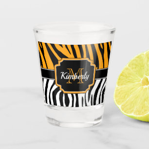 Copo De Shot Impressão de Zebra Cura