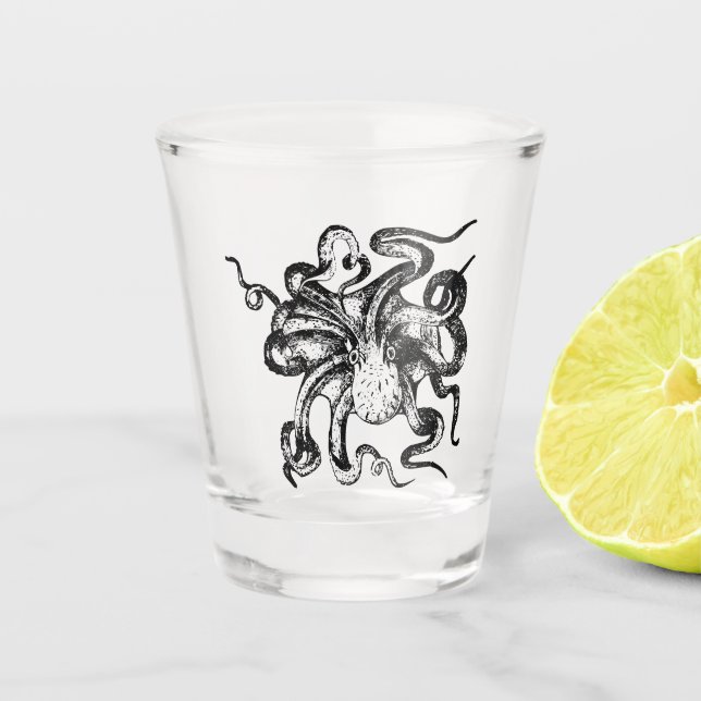 Copo De Shot Impressão havaiano (Frente)