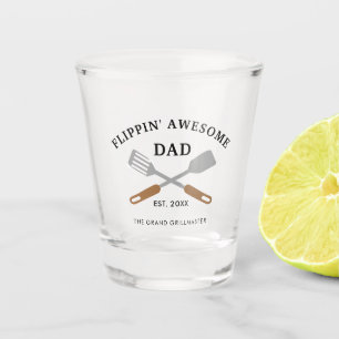 Copo De Shot Incrível CHURRASCO de Pai Dia Pai Personalizado