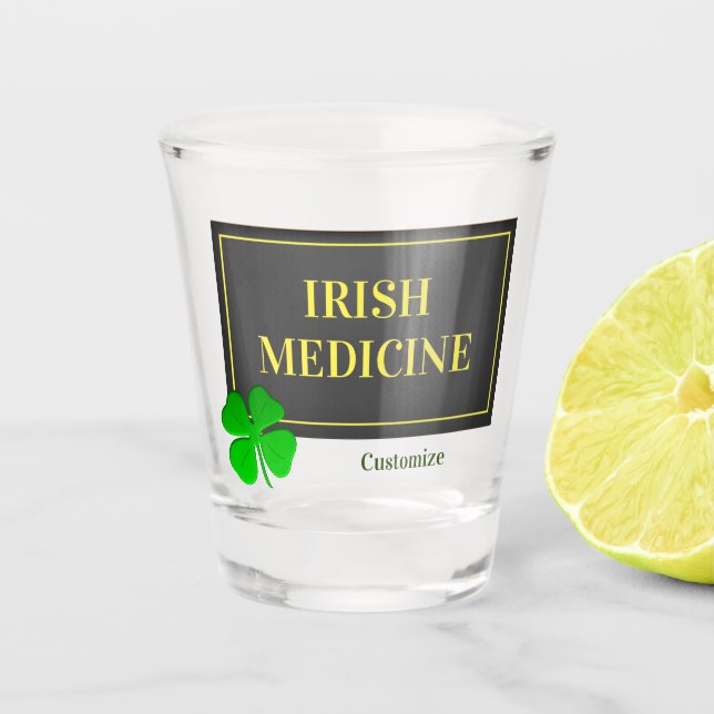 Copo De Shot Irish Medicine Shot Glass (Frente)
