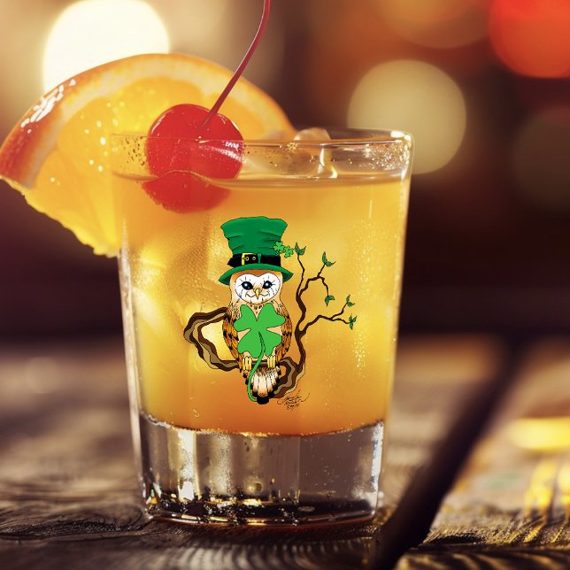 Copo De Shot Irish Owl (Criador carregado)