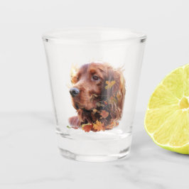 Copo De Shot Irish Setter