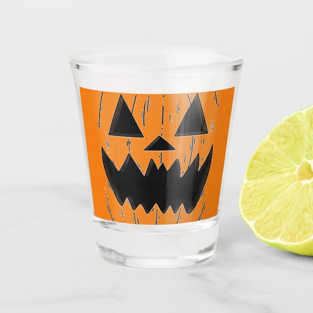 Copo De Shot Jack O' Lantern (Frente)
