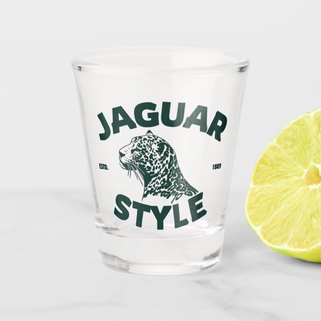 Copo de Shot Jaguar (Frente)