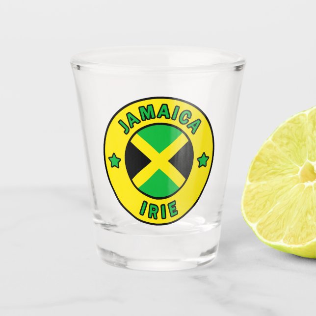 Copo De Shot Jamaica Irie (Frente)
