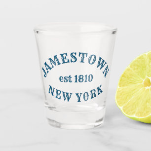 Copo De Shot Jamestown, New York Shot Glass