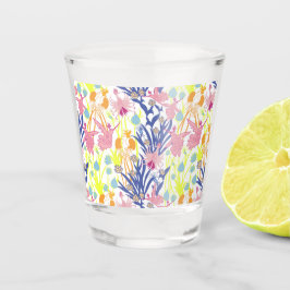 Copo De Shot Jardim Surrealista