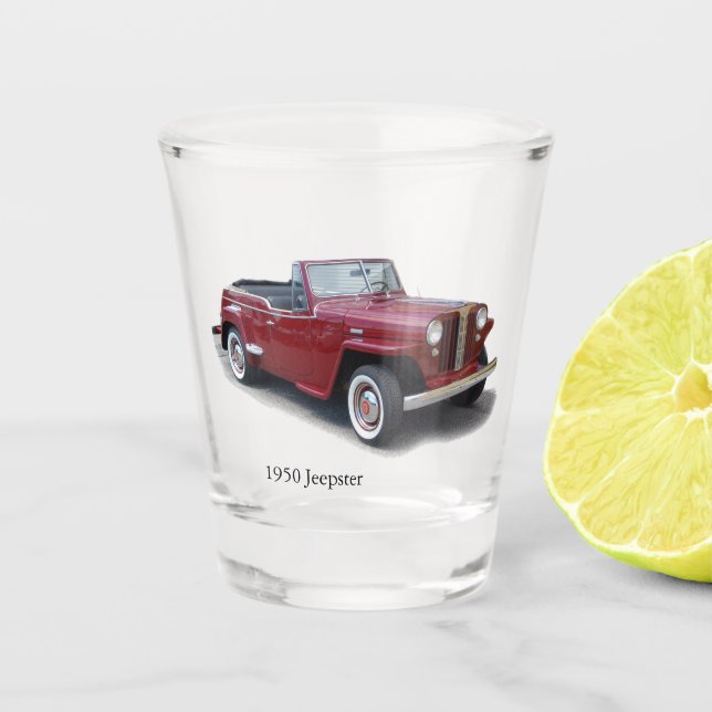 Copo De Shot Jeepster 1950 (Frente)