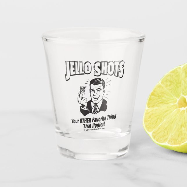 Copo De Shot Jello Shots: Outras Coisas Favoritas (Frente)