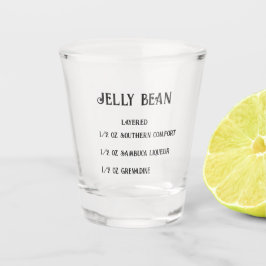 Copo De Shot Jelly Bean Novelty Petal Press Co-Shot Glass