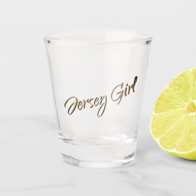 Copo De Shot Jersey Girl (Frente)
