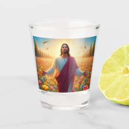 Copo De Shot Jesus atirou em óculos!