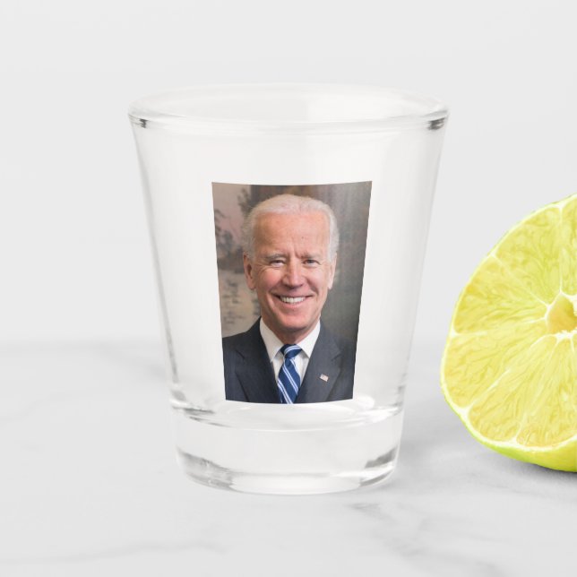 Copo De Shot Joe Biden Retrait Foto (Frente)