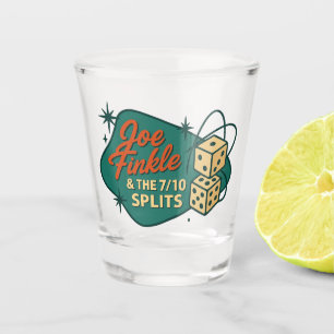 Copo De Shot Joe Finkle & The 7/10 Splits Rockin' Shot Glass