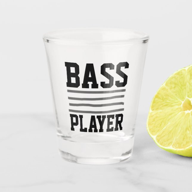 Copo De Shot Jogador de Bass (Frente)