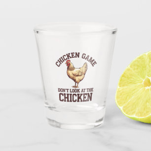 Copo De Shot Jogo de frango não olha para o frango