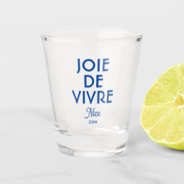 Copo De Shot Joie De Vivre Belo Ano Personalizado Francês