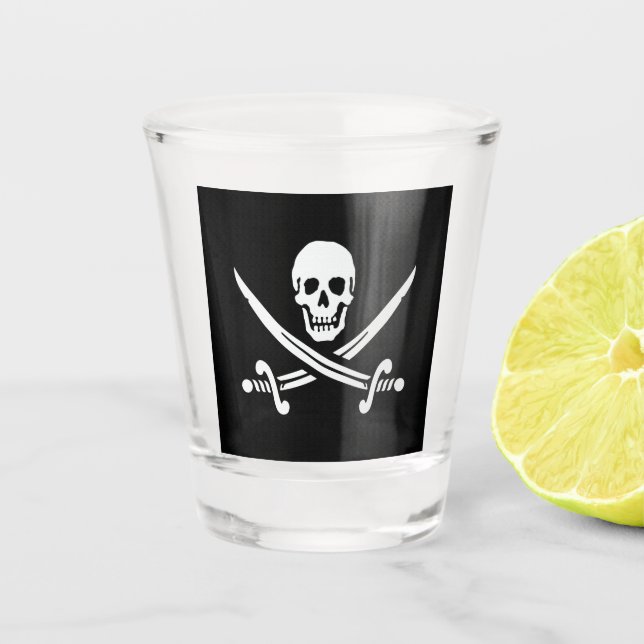 Copo De Shot Jolly Roger (Frente)