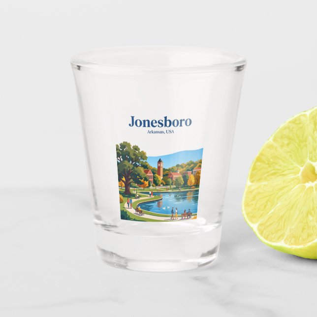 Copo De Shot Jonesboro EUA (Frente)