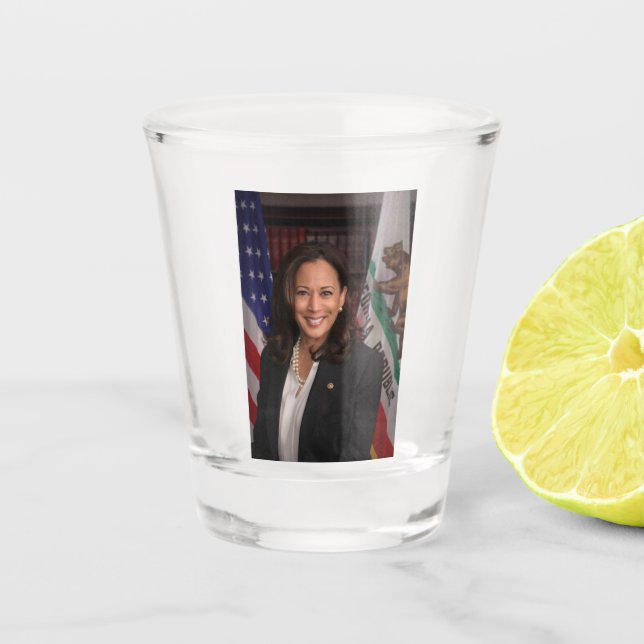 Copo De Shot Kamala Harris Candidato ao Presidente EUA 2024 (Frente)