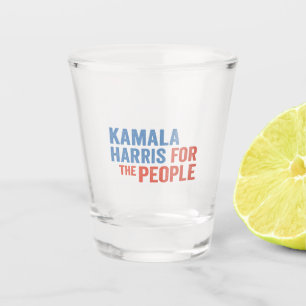 Copo De Shot Kamala Harris para os democratas eleitorais Pessoa