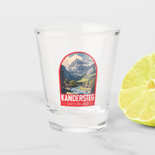 Copo De Shot Kandersteg Suiça Art Emblem