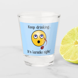 Copo De Shot Karaoke Night Shot Glass