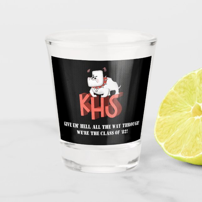 Copo De Shot KHS Bulls Shot Glass (Frente)