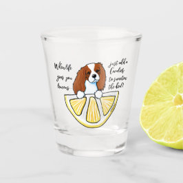 Copo De Shot KiniArt Cavalier Life Lemons Shot Glass