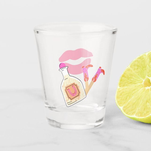Copo De Shot Kiss Goodbye Shot Glass (Frente)