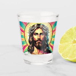 Copo De Shot Kitsch Jesus atirou óculos!