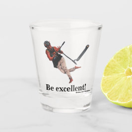 Copo De Shot Kobold Patinete Tricks Fantasy Art Shot Glass