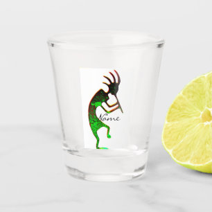 Copo De Shot Kokopelli verde Thunder_Cove