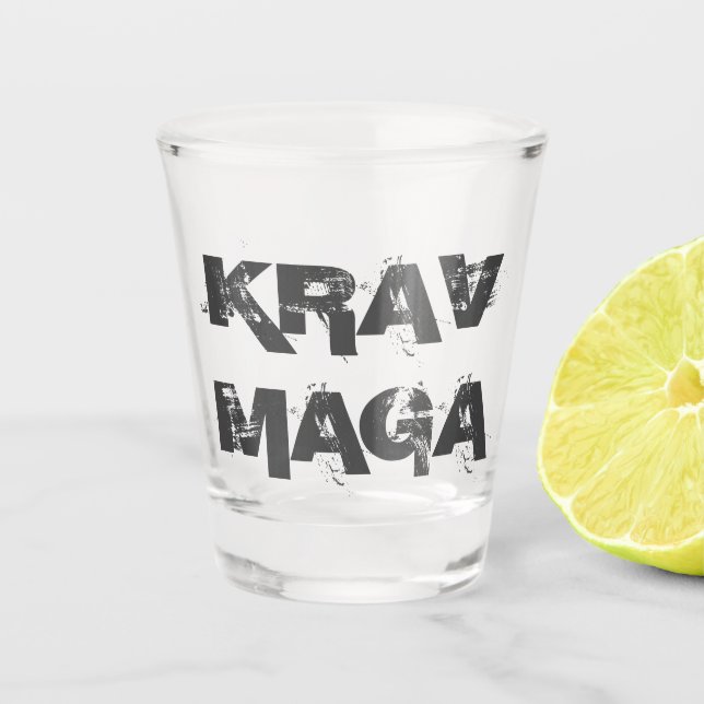 Copo De Shot Krav Maga Shot Glass (Frente)