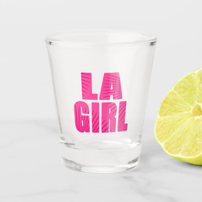 Copo De Shot LA Girl (Frente)