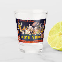 La Menthe Pastille Vintage Shot Glass