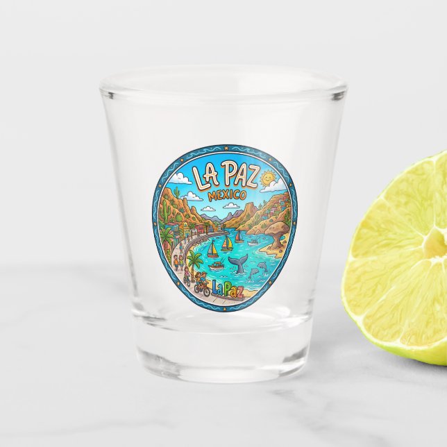 Copo De Shot La Paz México (Frente)